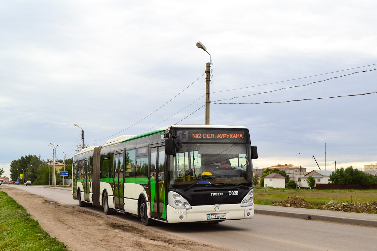 Астана, Irisbus Citelis 18M № D028