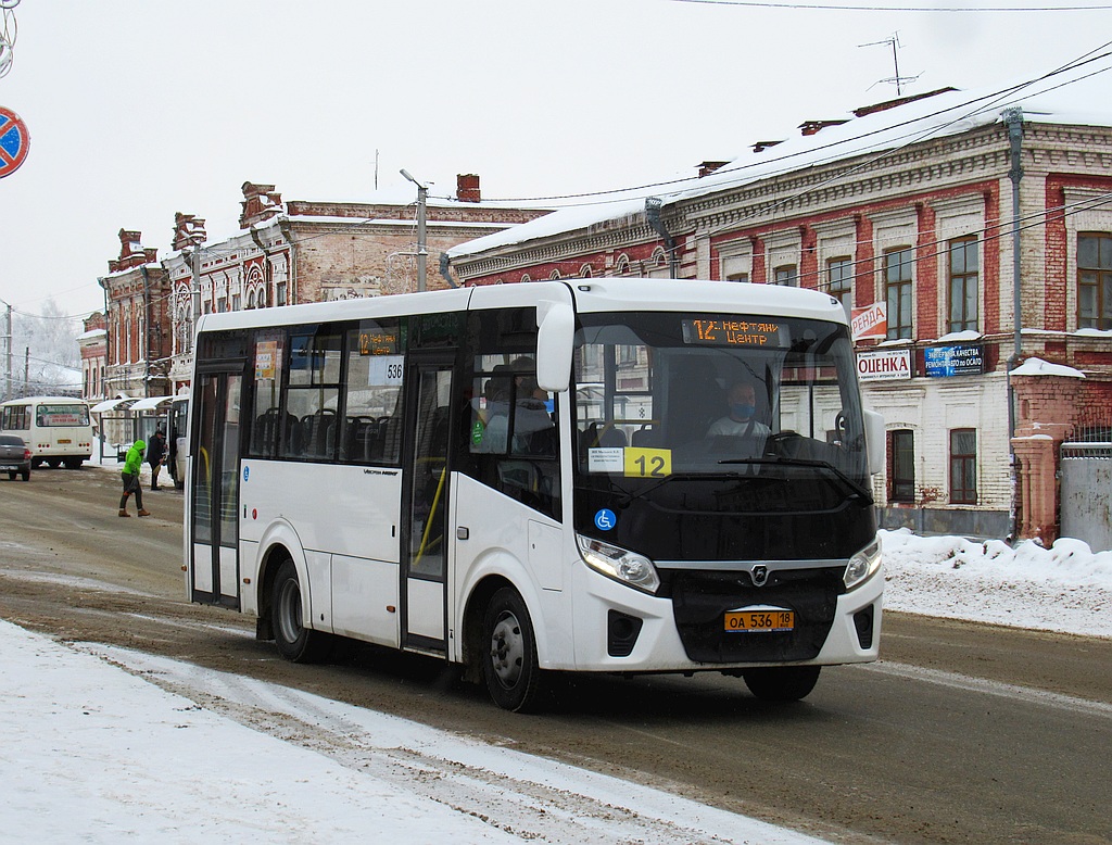 Удмуртия, ПАЗ-320435-04 "Vector Next" № ОА 536 18