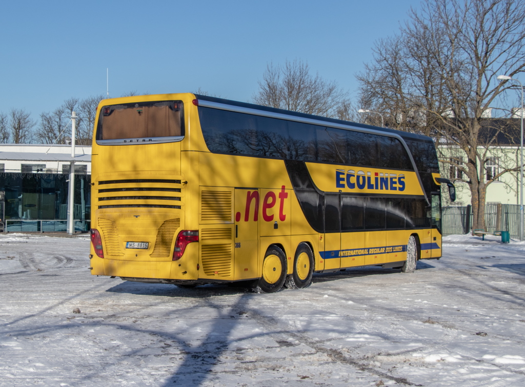 Латвия, Setra S431DT № 366