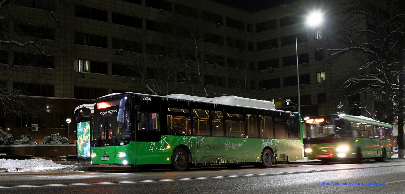 Алматы, Golden Dragon XML6125CN (Hyundai Trans Auto) № 3634
