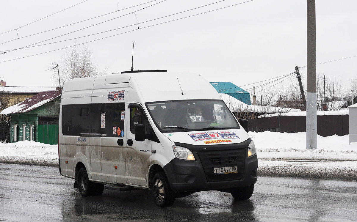 Омская область, ГАЗ-A65R35 Next № Т 104 УС 55