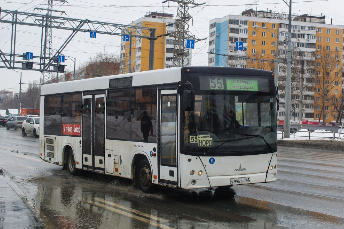 Самарская область, МАЗ-206.085 № 123