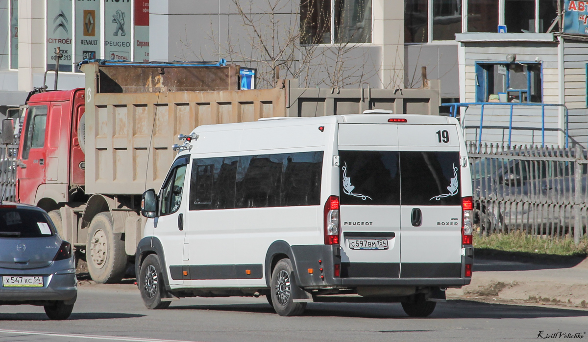 Новосибирская область, IRITO Boxer L4H2 (Z8P) № С 597 ВМ 154