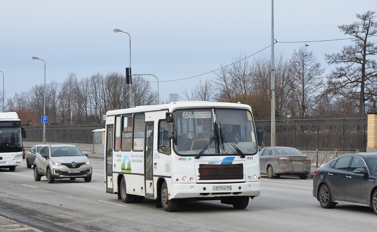 Санкт-Петербург, ПАЗ-320302-11 № 9688