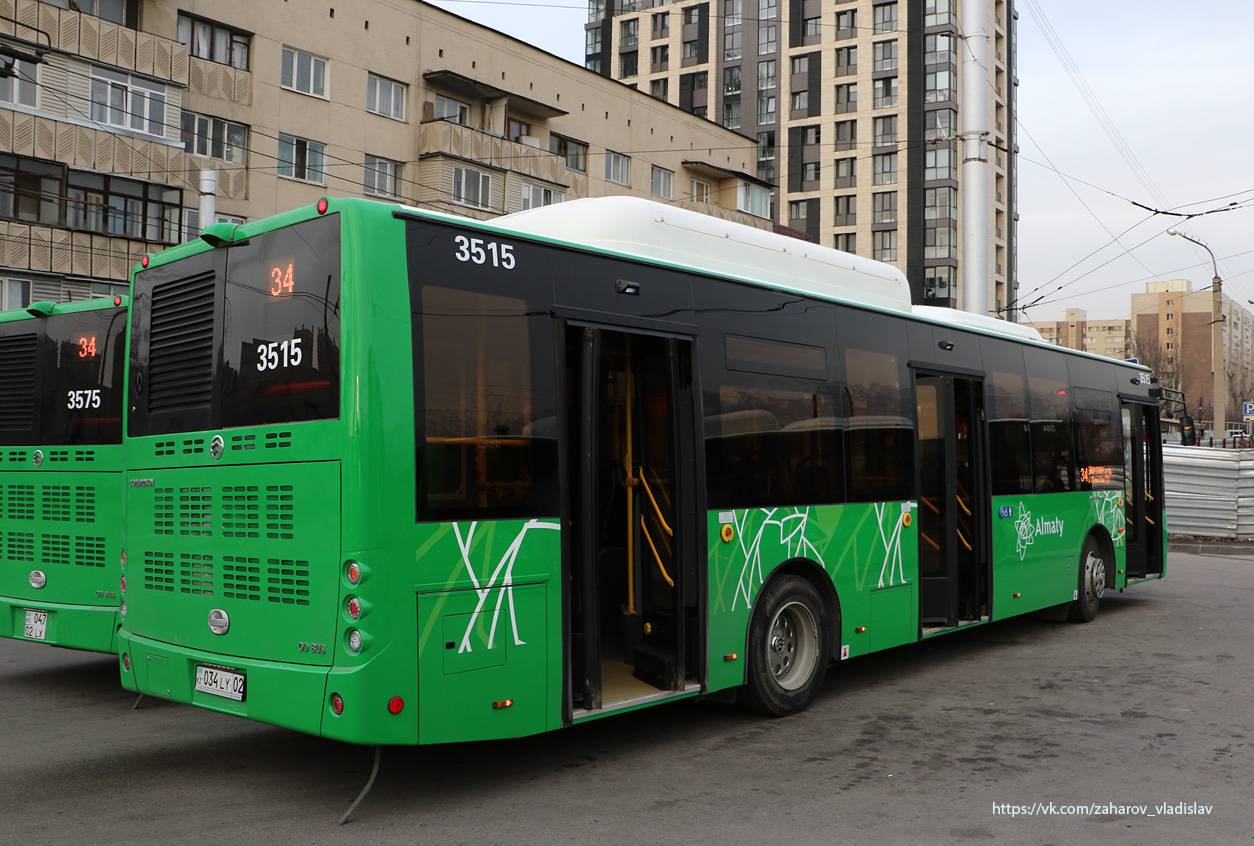 Алматы, Golden Dragon XML6125CN (Hyundai Trans Auto) № 3515