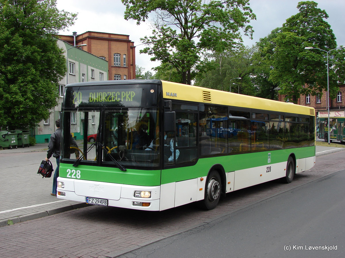 Польша, MAN A21 NL283 № 228