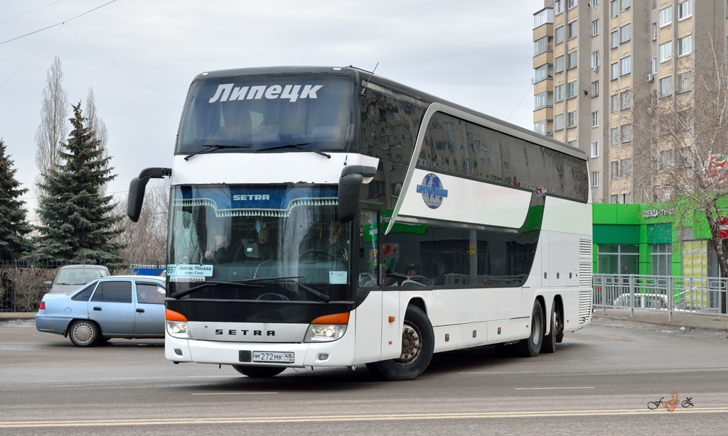 Липецкая область, Setra S431DT № М 272 МК 48