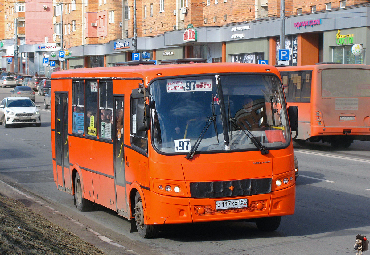 Нижегородская область, ПАЗ-320414-05 "Вектор" № О 117 ХХ 152