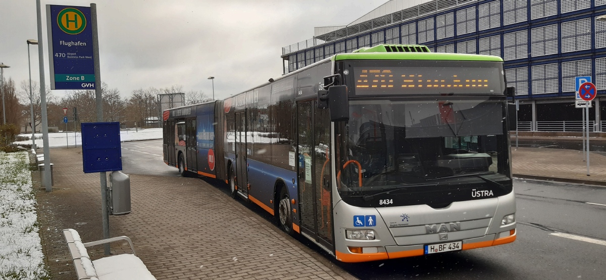 Нижняя Саксония, MAN A23 Lion's City G NG323 № 8434