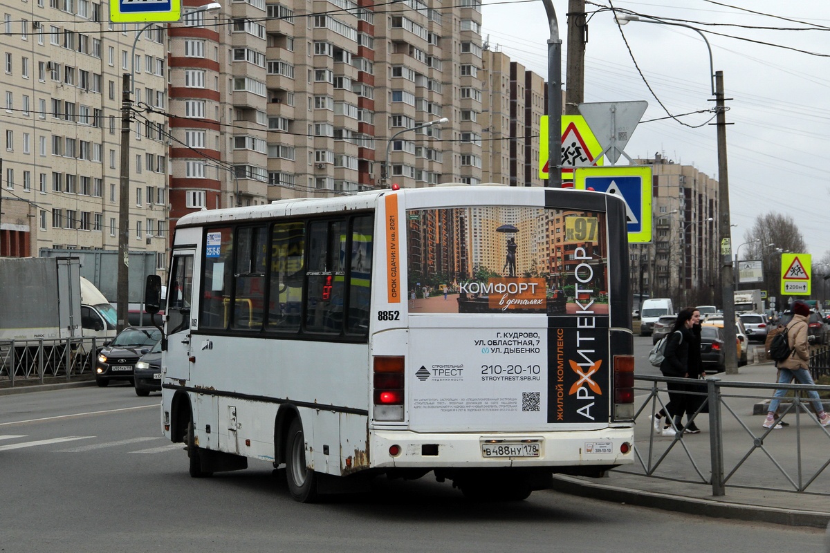 Санкт-Петербург, ПАЗ-320402-05 № 8852