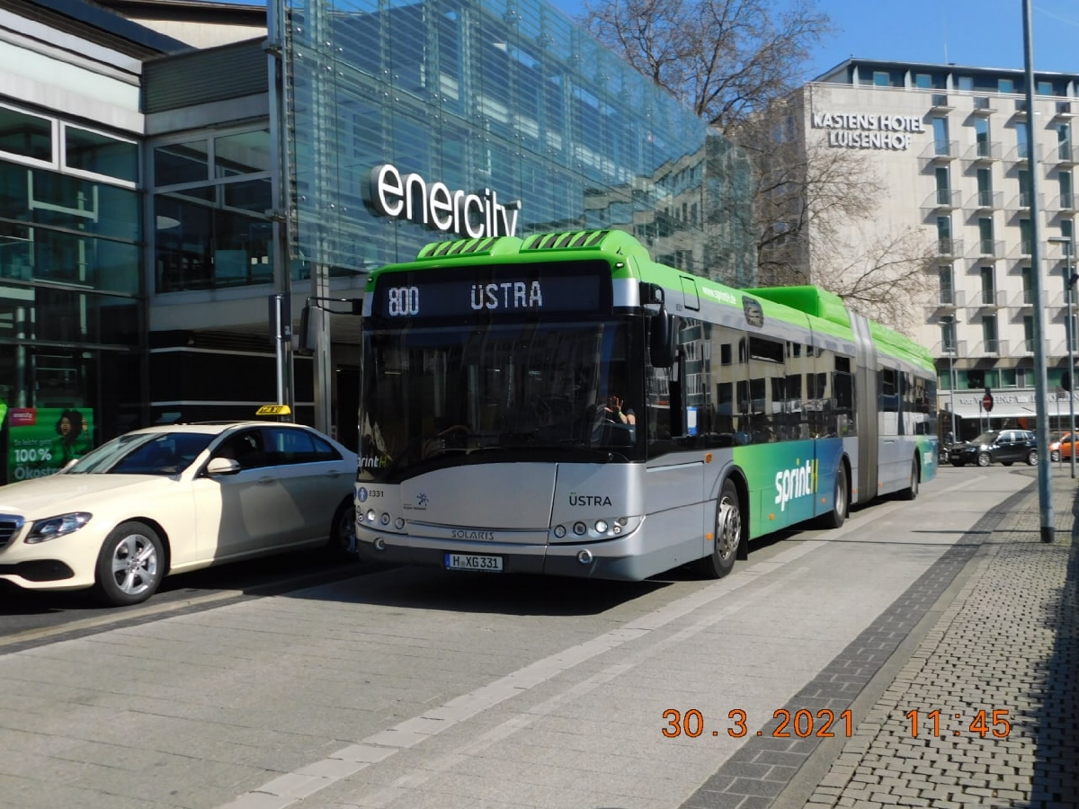 Нижняя Саксония, Solaris Urbino III 18 hybrid № 8331