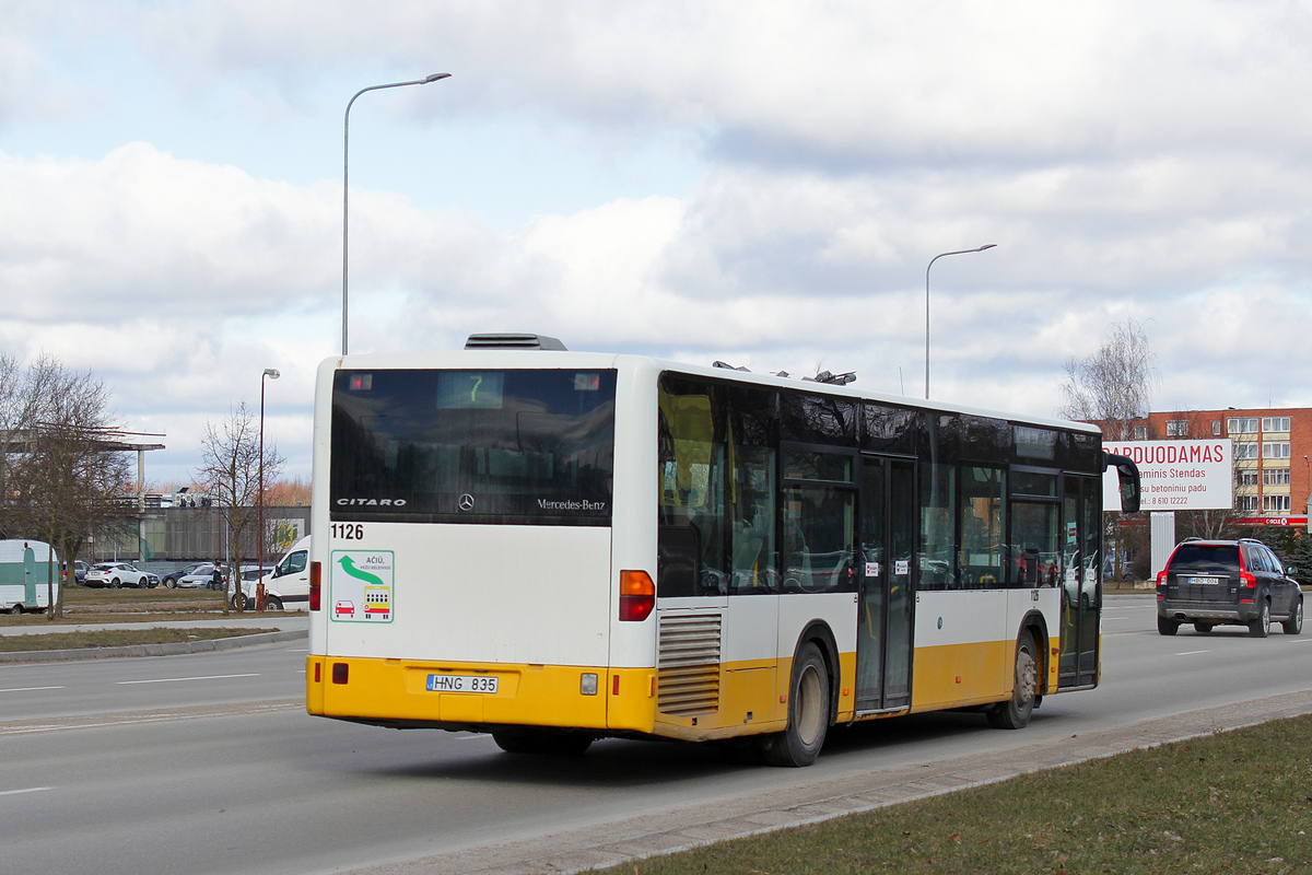 Литва, Mercedes-Benz O530 Citaro № 1126