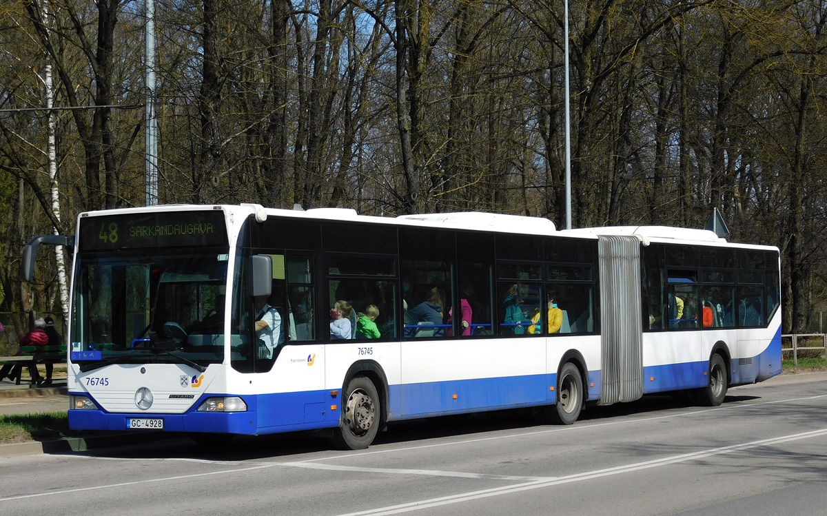 Латвия, Mercedes-Benz O530G Citaro G № 76745