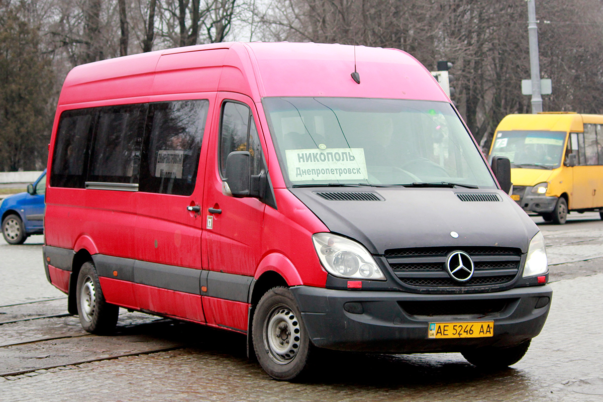 Днепропетровская область, Mercedes-Benz Sprinter W906 318CDI № AE 5246 AA