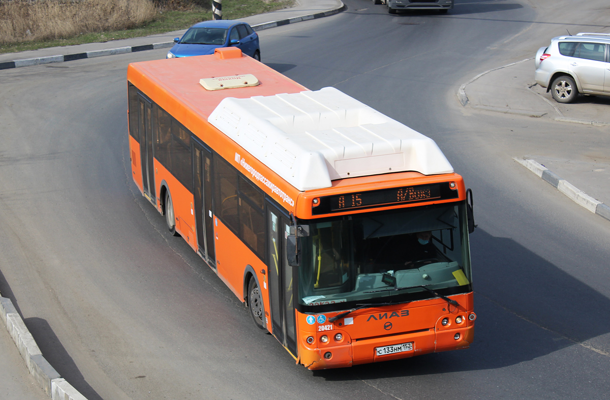 Нижегородская область, ЛиАЗ-5292.67 (CNG) № 20421