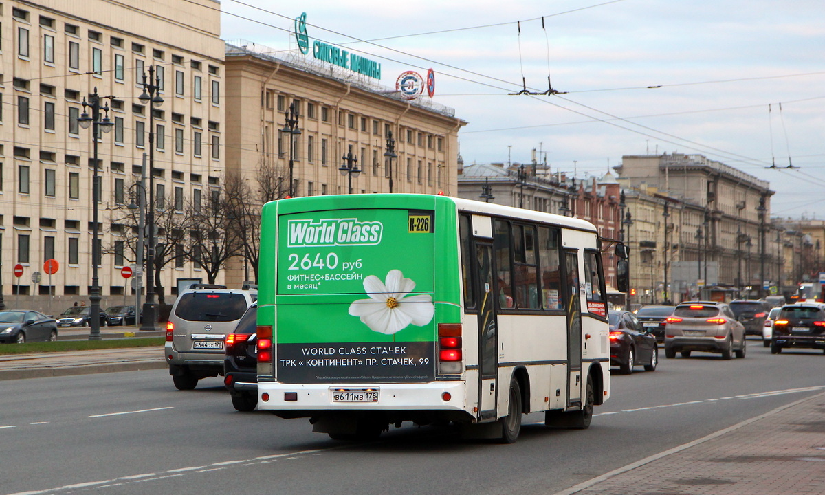 Санкт-Петербург, ПАЗ-320402-05 № n378