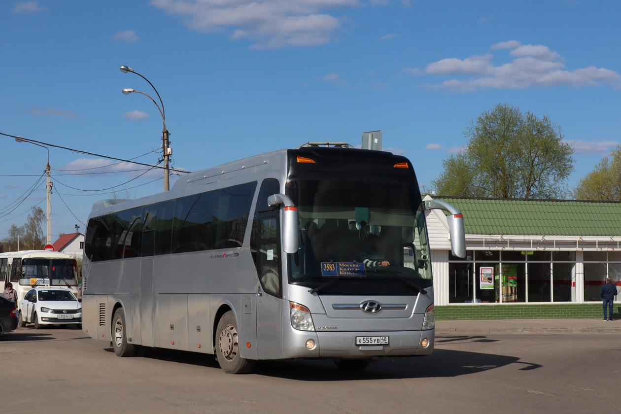 Калужская область, Hyundai Universe Xpress Noble № К 555 УВ 40