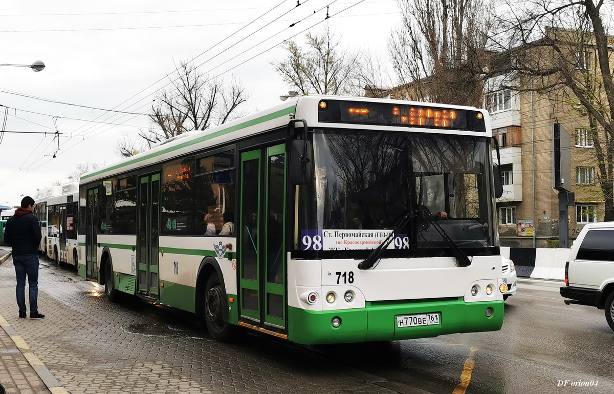 Ростовская область, ЛиАЗ-5292.21 № 718