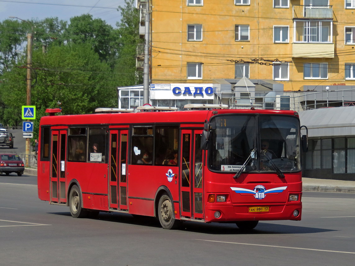 Кировская область, ЛиАЗ-5256.53 № АК 880 43