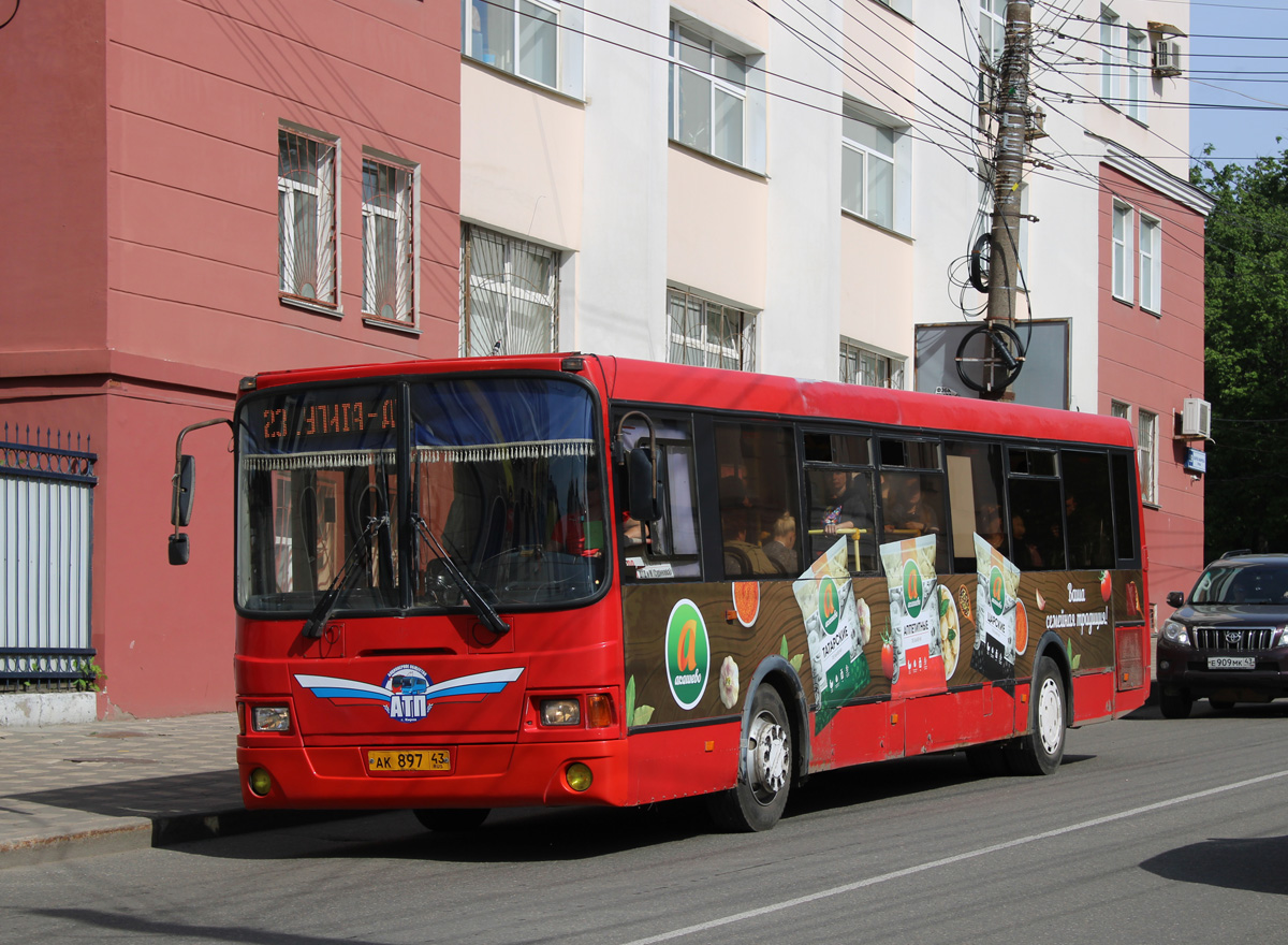Кировская область, ЛиАЗ-5256.53 № АК 897 43