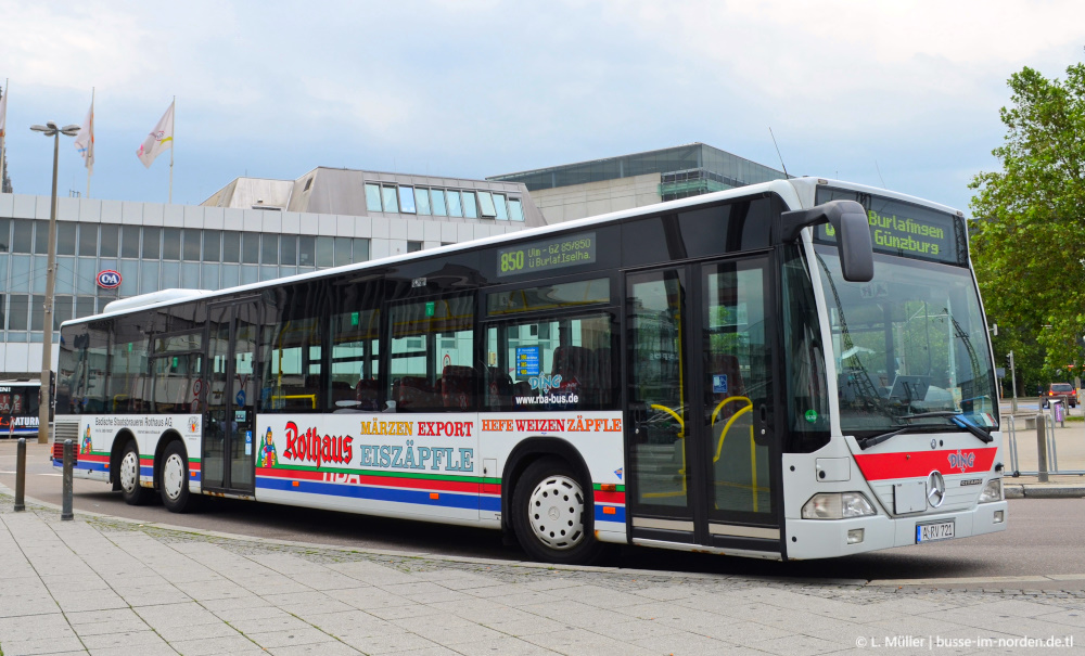 Бавария, Mercedes-Benz O530LÜ Citaro LÜ № A-RV 721