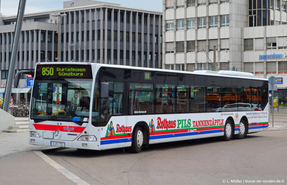 Бавария, Mercedes-Benz O530LÜ Citaro LÜ № A-RV 721