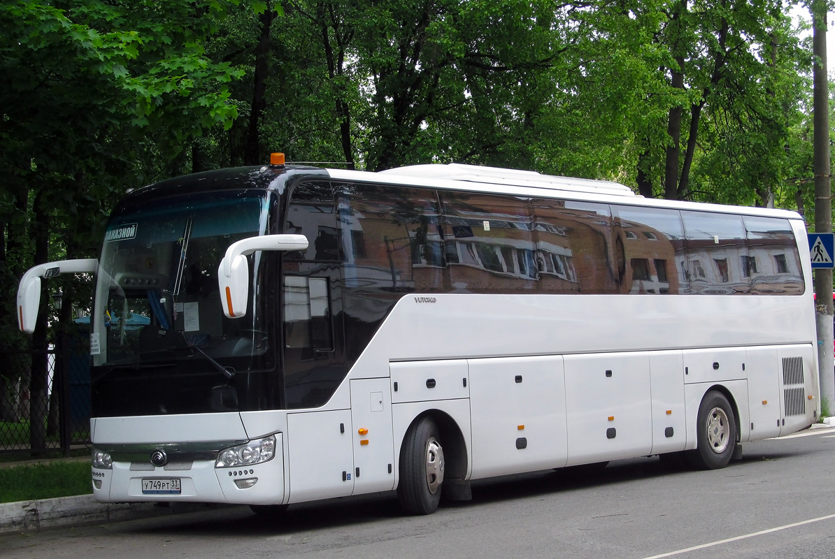 Владимирская область, Yutong ZK6122H9 № У 749 РТ 33