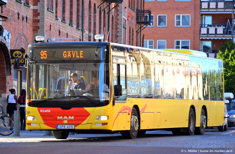Швеция, MAN A44 Lion's City L LE NL323-15 № 255