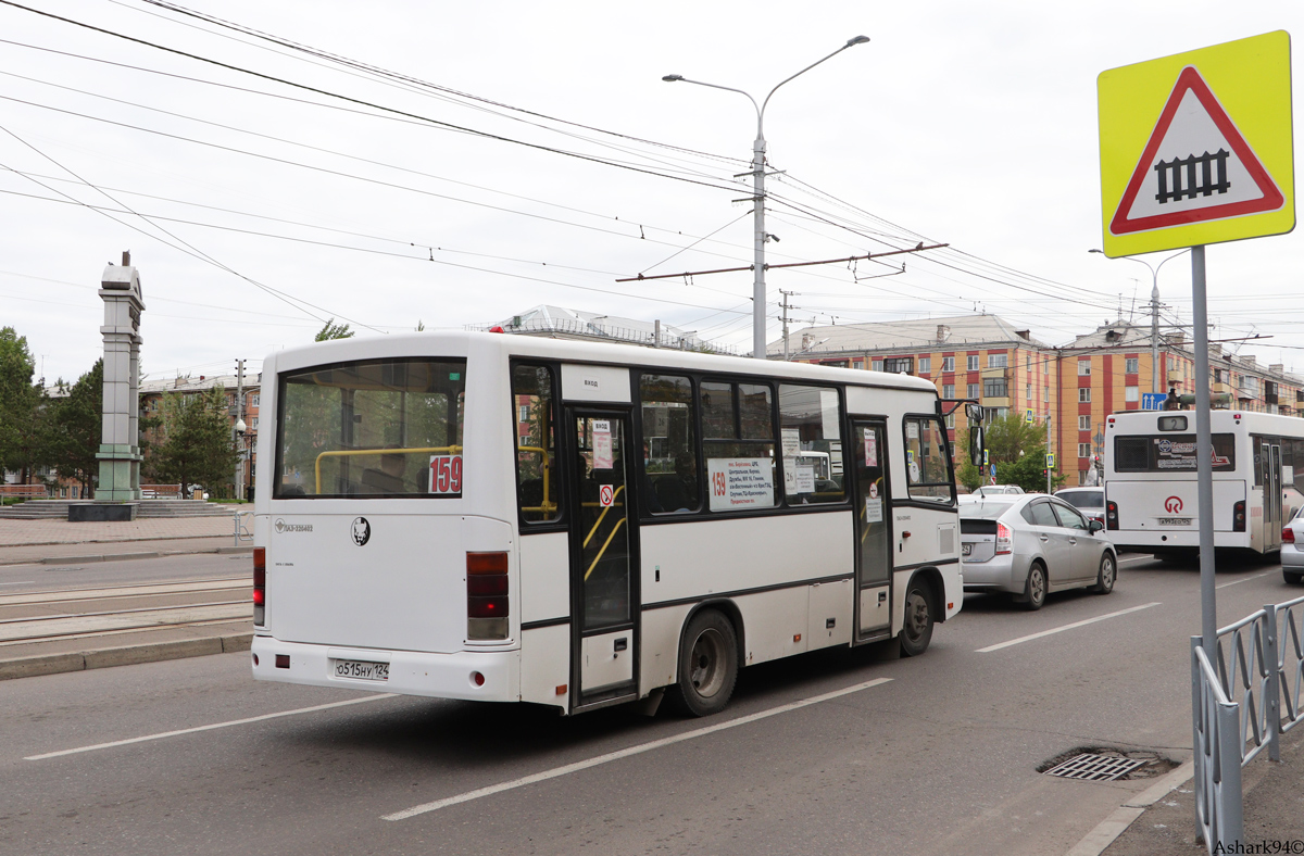 Красноярский край, ПАЗ-320402-05 № О 515 НУ 124