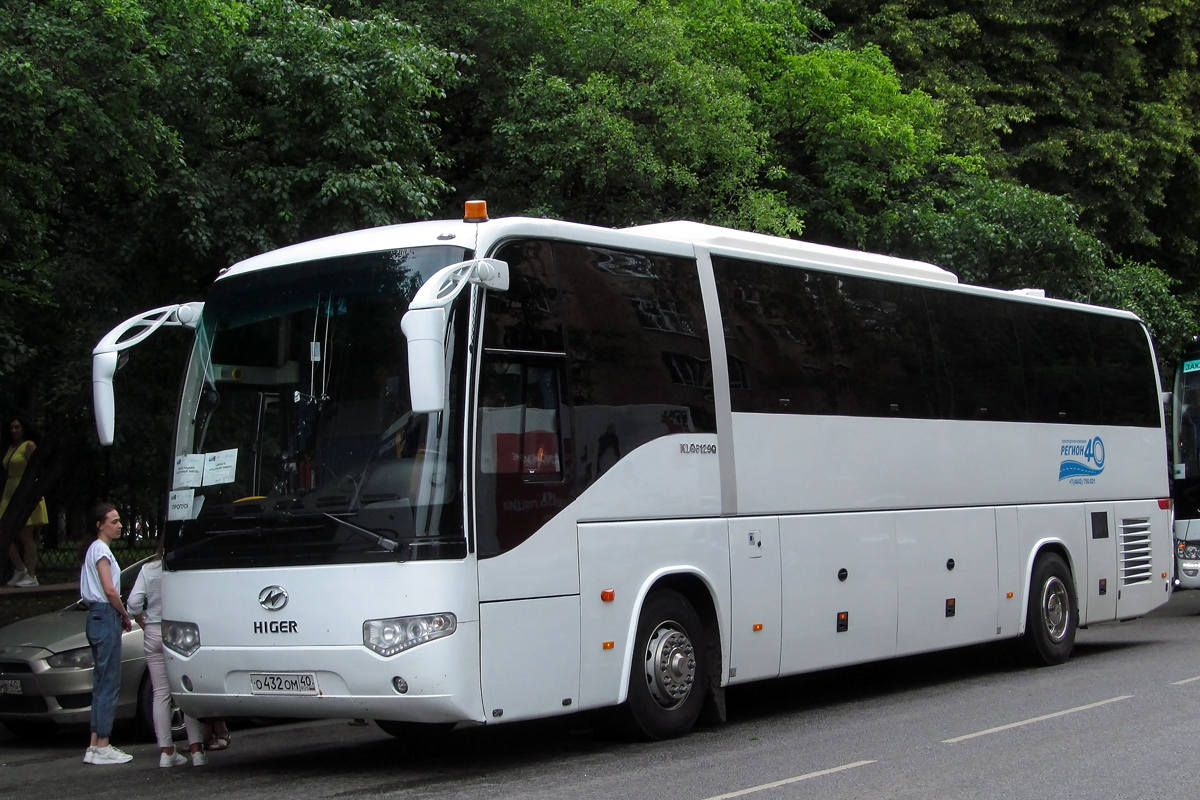 Калужская область, Higer KLQ6129Q № О 432 ОМ 40