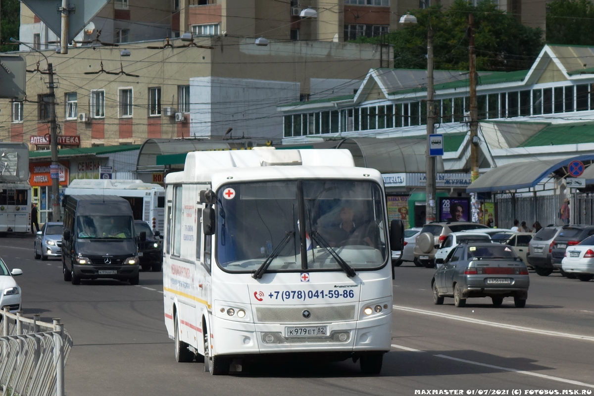 Республика Крым, ВМК М304412 (ПАЗ-320412) № К 979 ЕТ 82