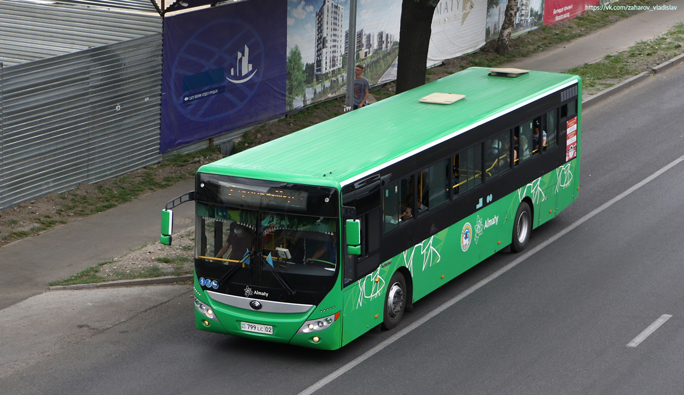 Алматы, Yutong ZK6118HGA № 799 LC 02