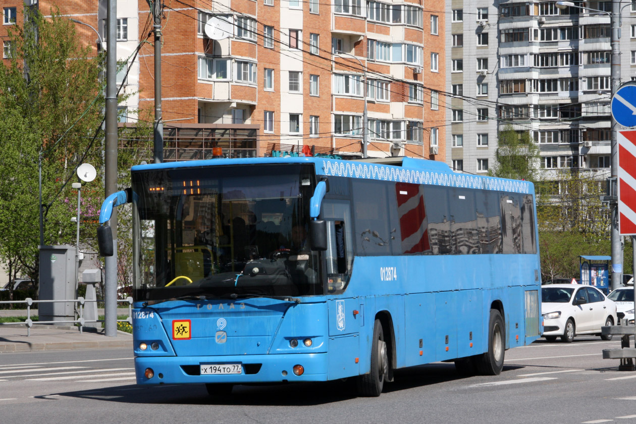 Москва, ГолАЗ-525110-10 "Вояж" № 012874