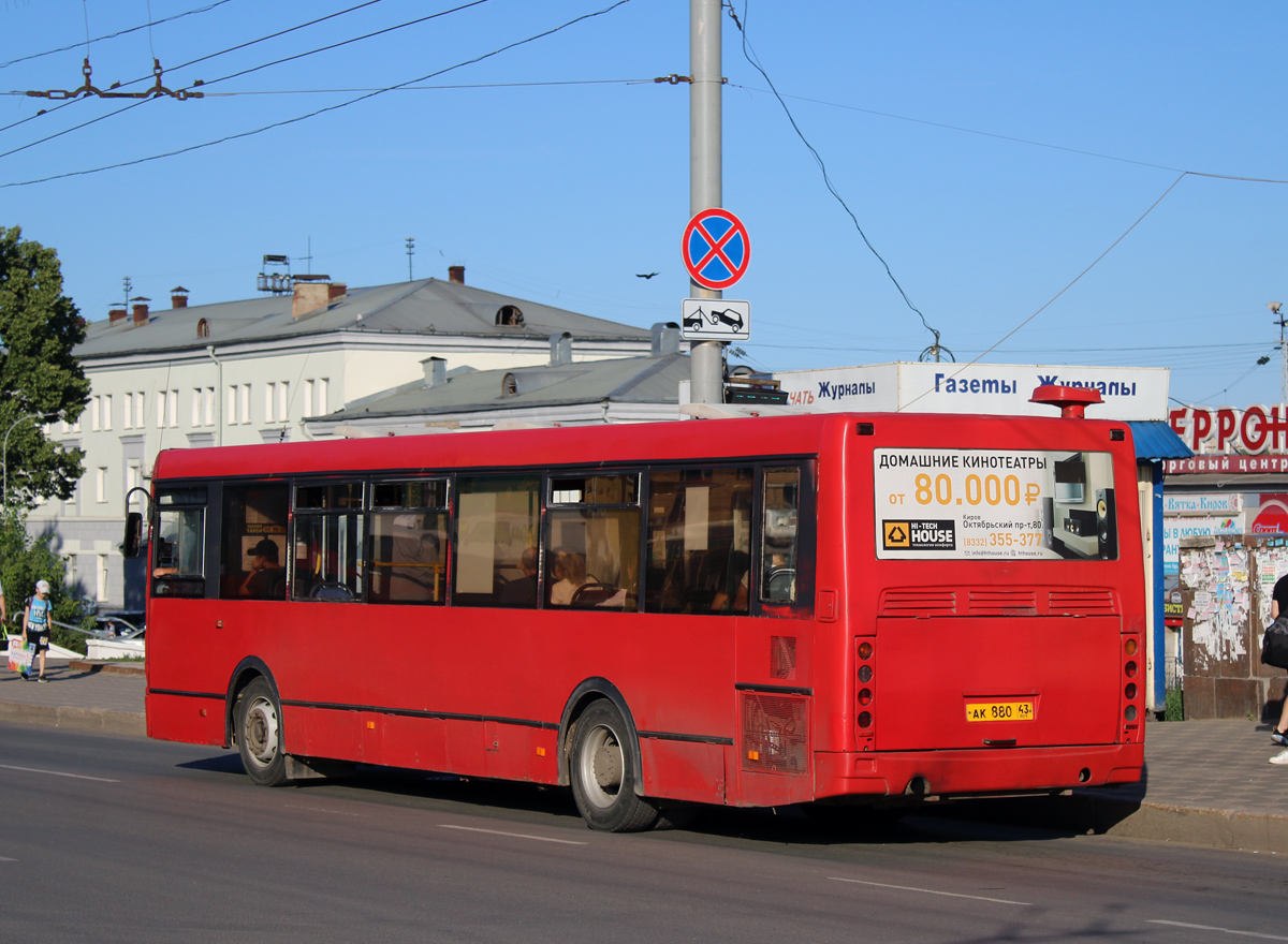 Кировская область, ЛиАЗ-5256.53 № АК 880 43