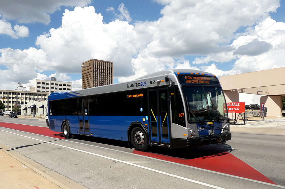 США, Gillig BRT 40' № 2858