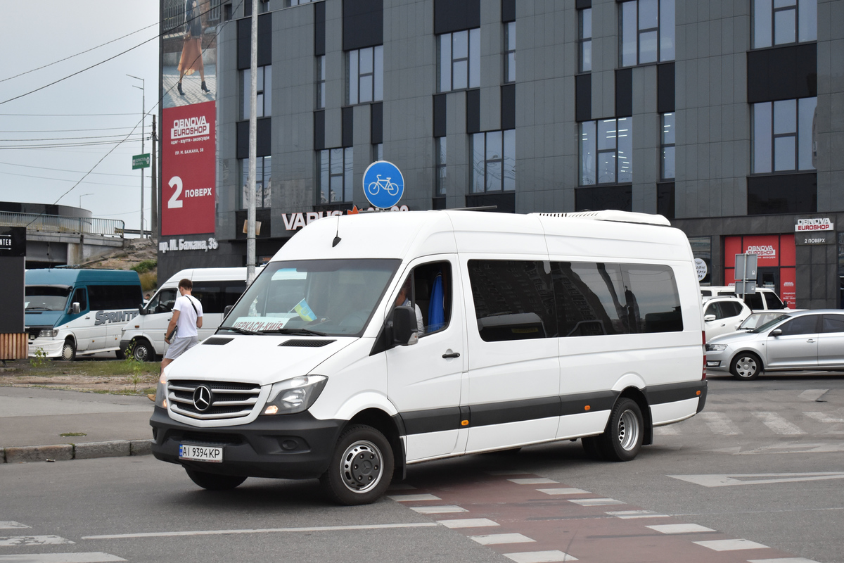 Черкасская область, Mercedes-Benz Sprinter W906 516CDI № AI 9394 KP