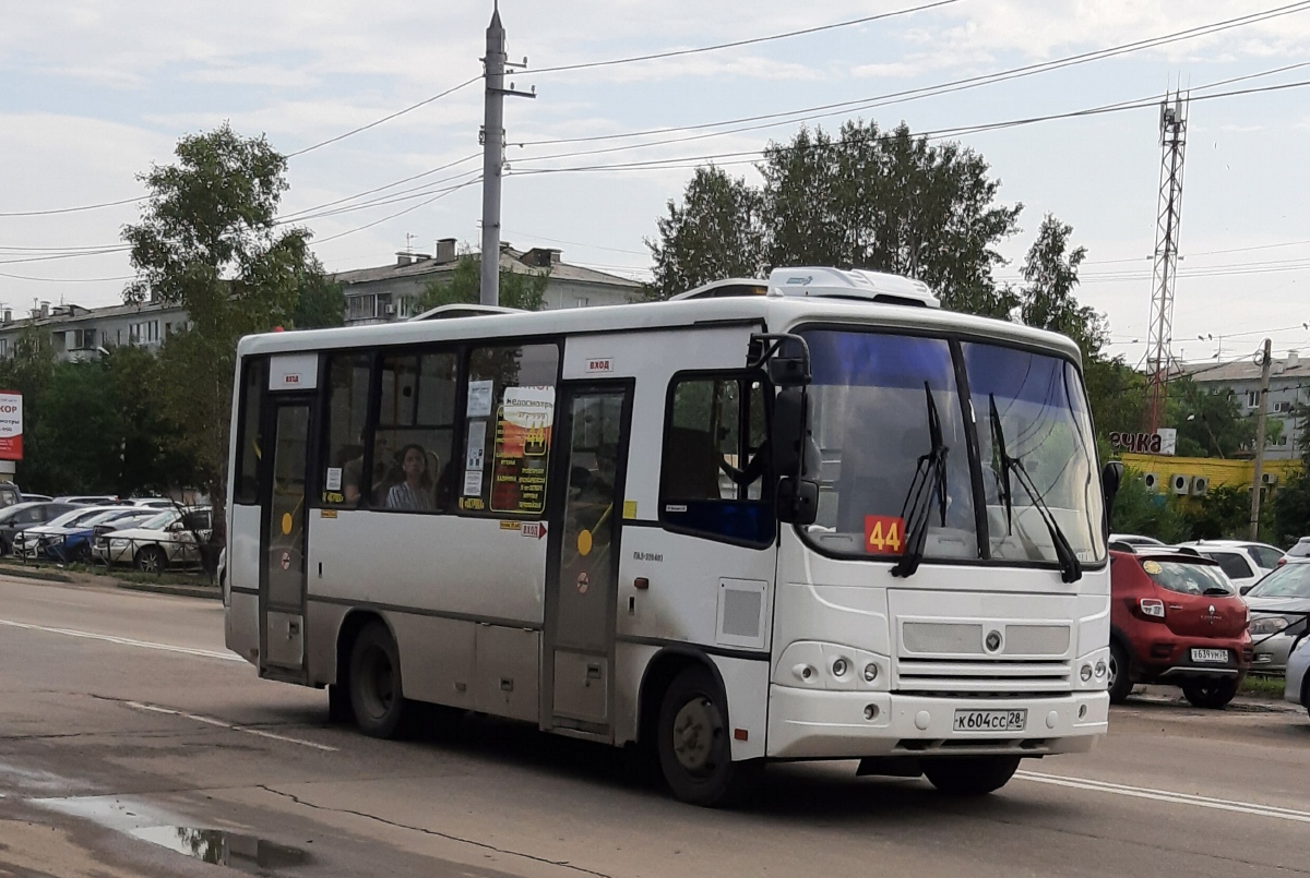 Амурская область, ПАЗ-320402-05 № К 604 СС 28