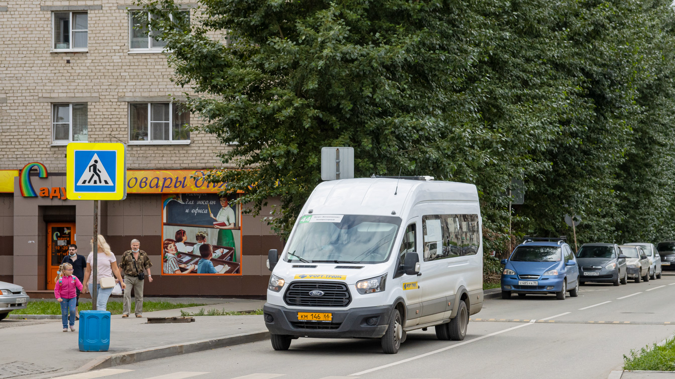 Свердловская область, Ford Transit FBD [RUS] (X2F.ESG.) № КМ 146 66