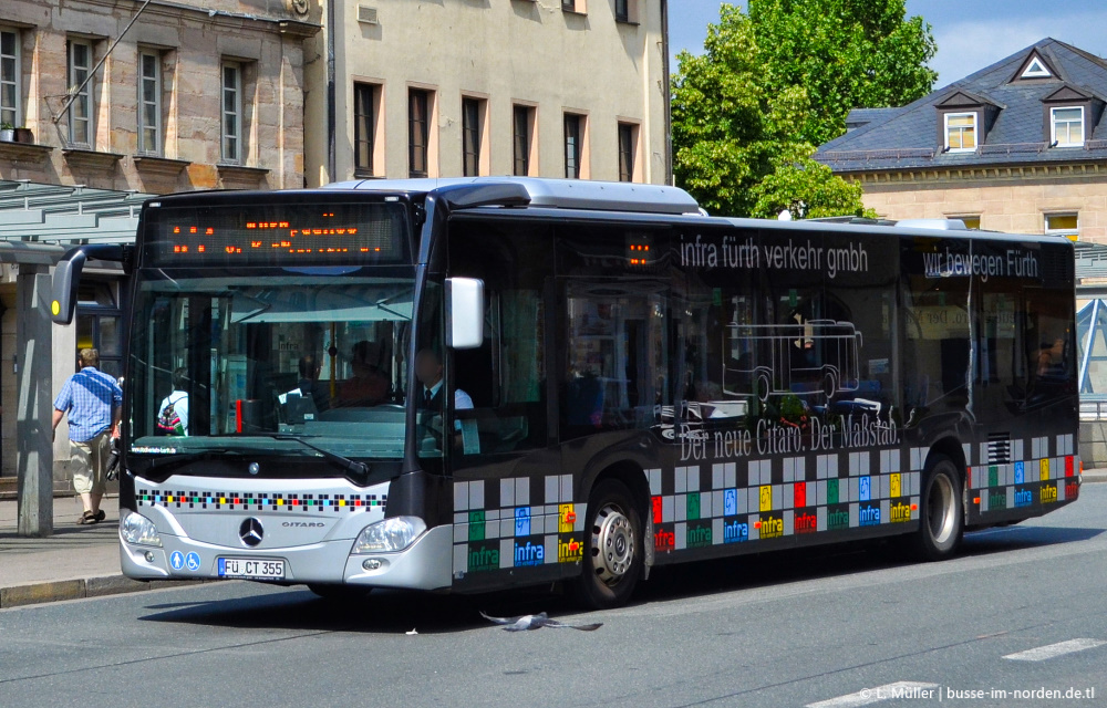 Бавария, Mercedes-Benz Citaro C2 № 355