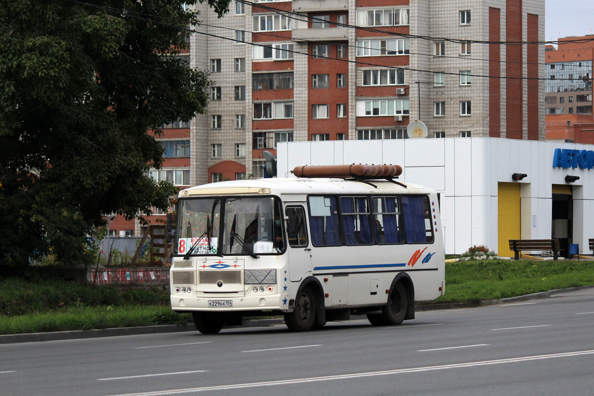 Новосибирская область, ПАЗ-32054 № К 229 ВА 154