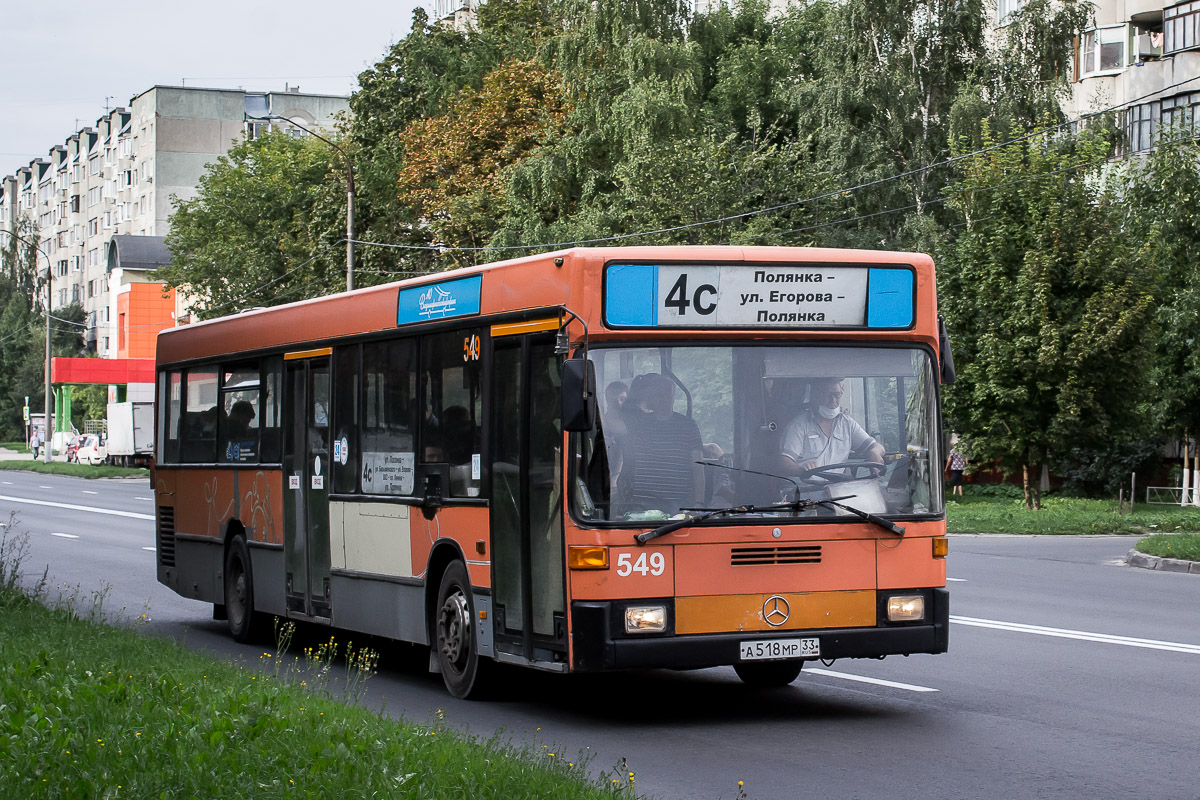 Владимирская область, Mercedes-Benz O405N2 № 549