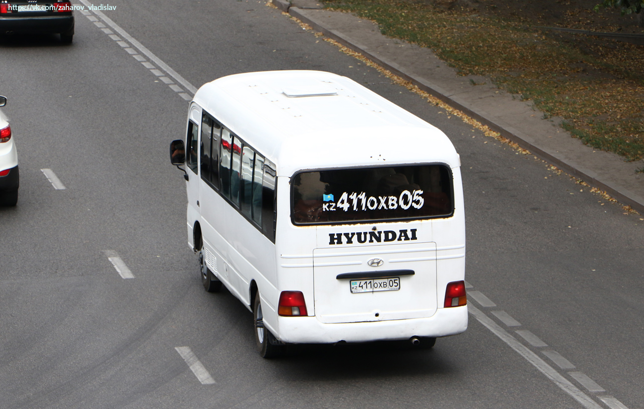 Алматы, Hyundai County № 411 OXB 05
