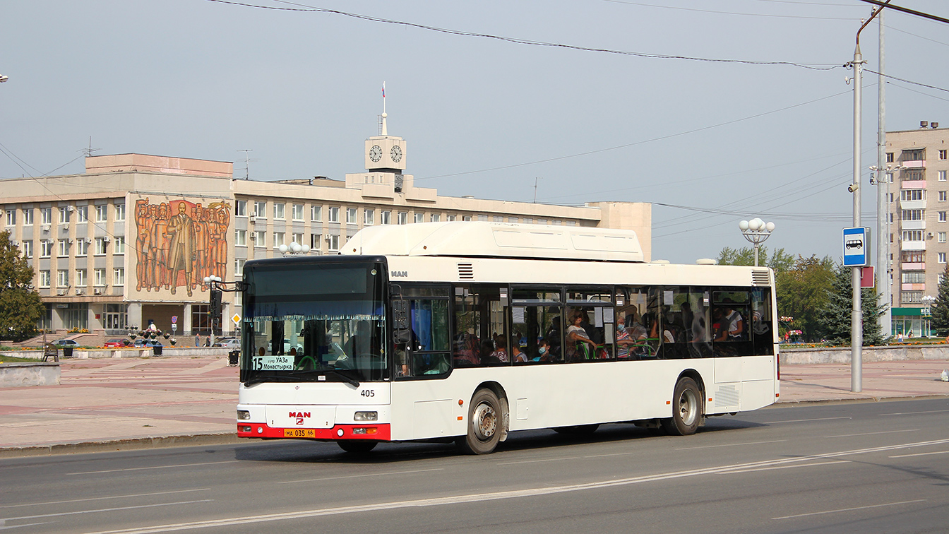 Свердловская область, MAN A21 NL313 CNG № МА 035 66