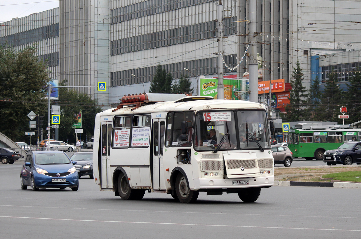 Новосибирская область, ПАЗ-32054 № Е 138 СХ 154