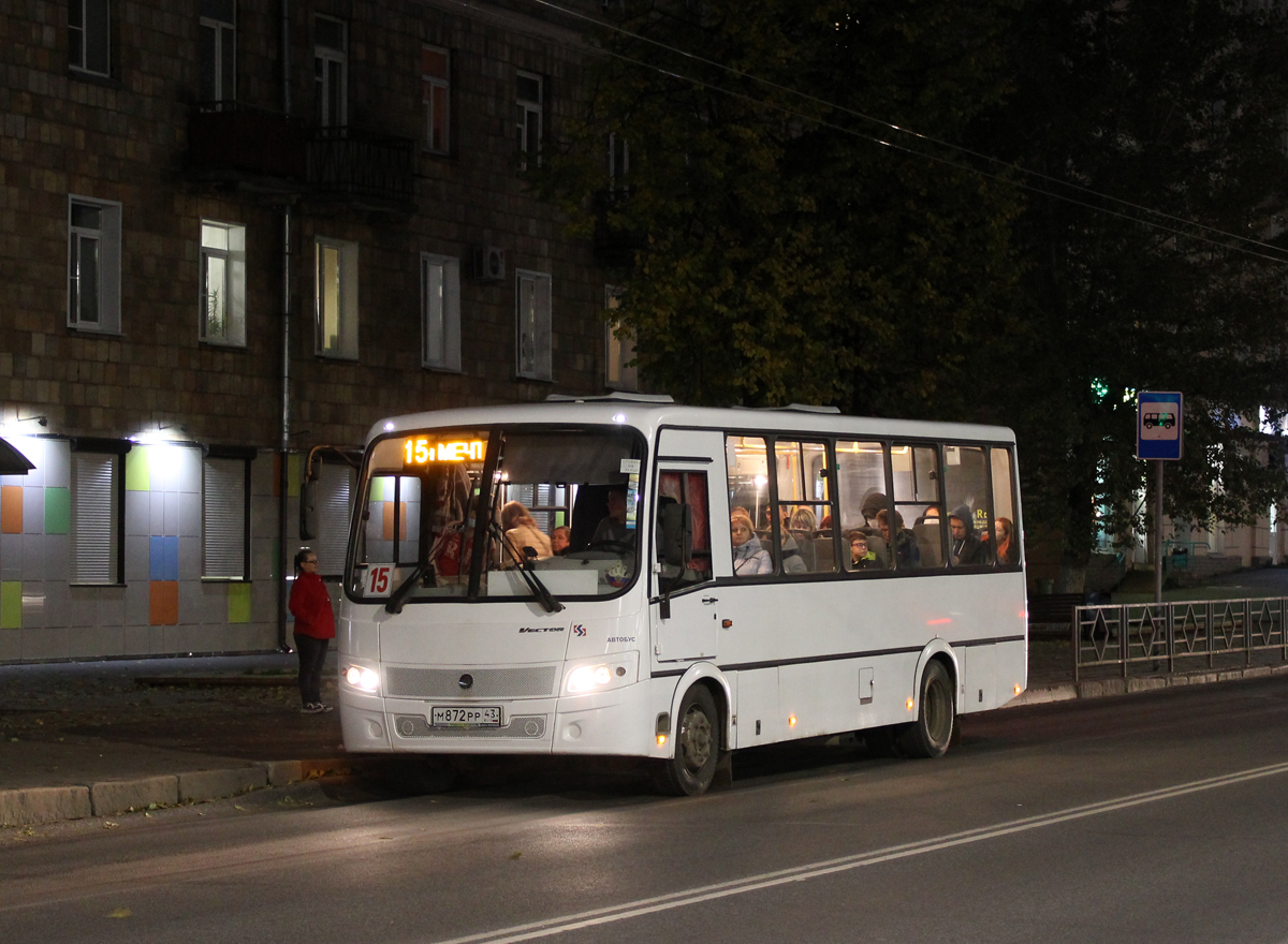 Кировская область, ПАЗ-320412-05 "Вектор" № М 872 РР 43