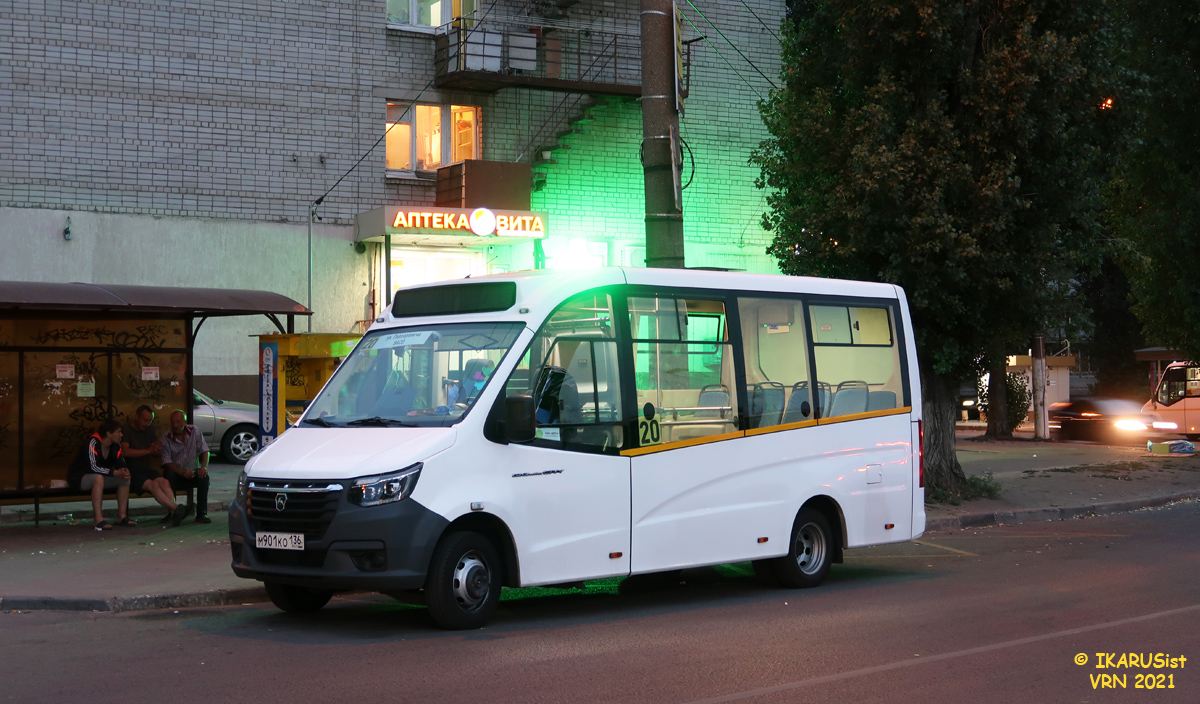 Воронежская область, ГАЗ-A68R52 City № М 901 КО 136