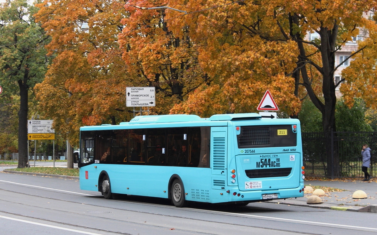 Санкт-Петербург, ЛиАЗ-5292.67 (LNG) № М 544 АС 198