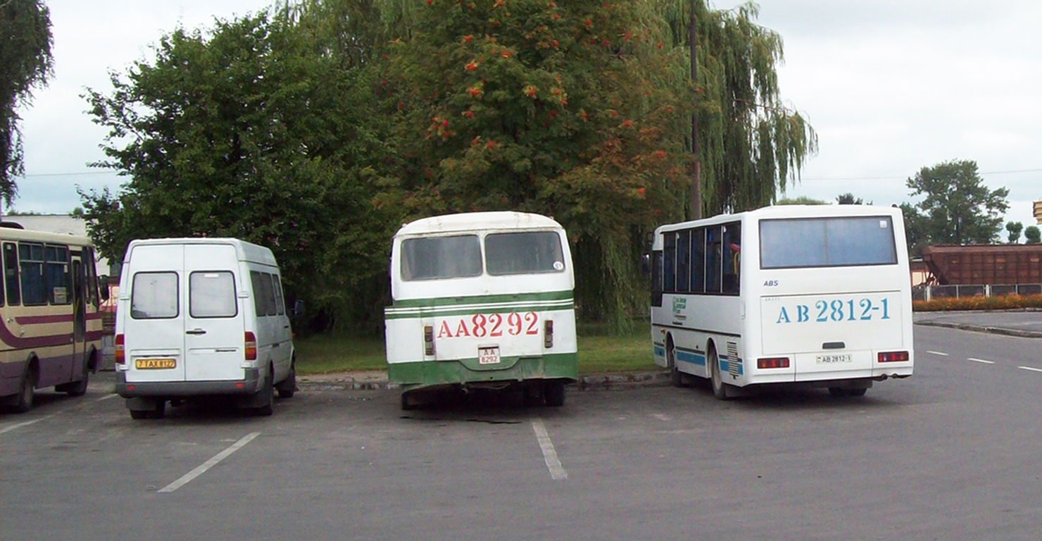 Брестская область, ЛАЗ-695Н № 60119; Брестская область, КАвЗ-4235-31 (2-2) № 24228; Брестская область — Автовокзалы, автостанции, конечные остановки