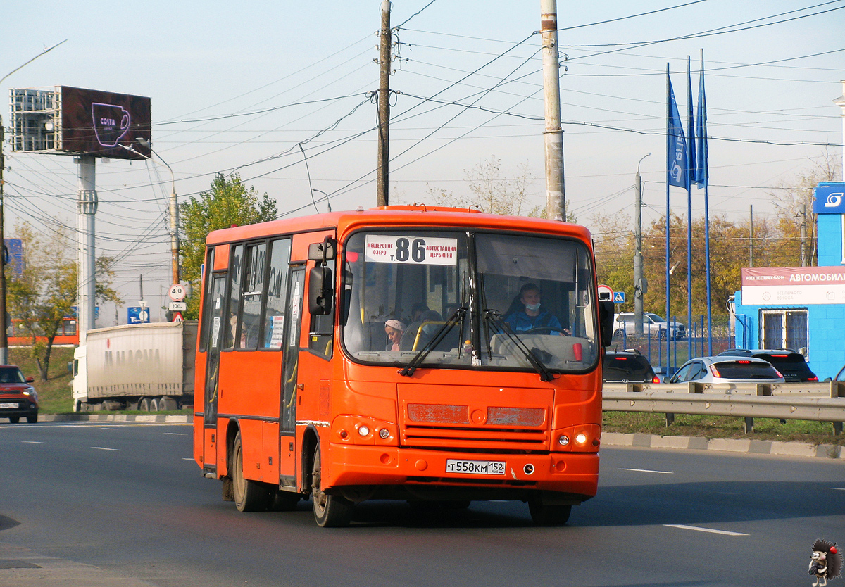 Нижегородская область, ПАЗ-320402-05 № Т 558 КМ 152