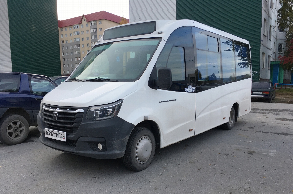 Ханты-Мансийский АО, ГАЗ-A68R52 City № В 312 УМ 186